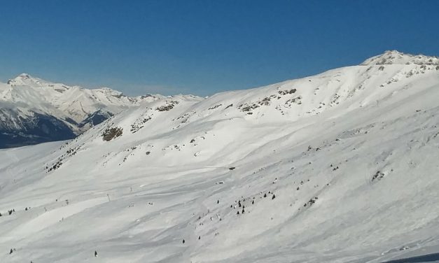 Fresh tracks on Grepon